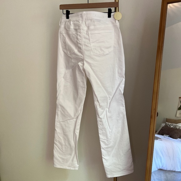NYDJ Marilyn Straight Jean Size 6 White - Picture 10 of 10